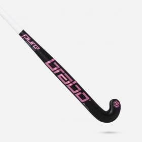 BRABO G-force Pure Diamond Zwart/Roze Hockeystick Junior