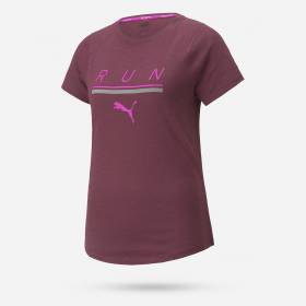 Puma Run 5K Logo Ss Tee W